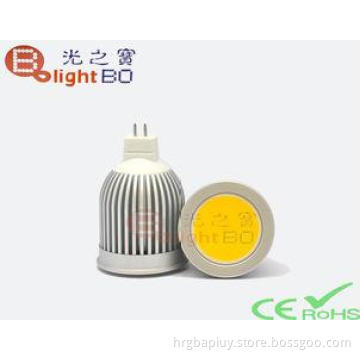 GU10 COB Indoor Aluminum LED Spotlights for Inside Decorati